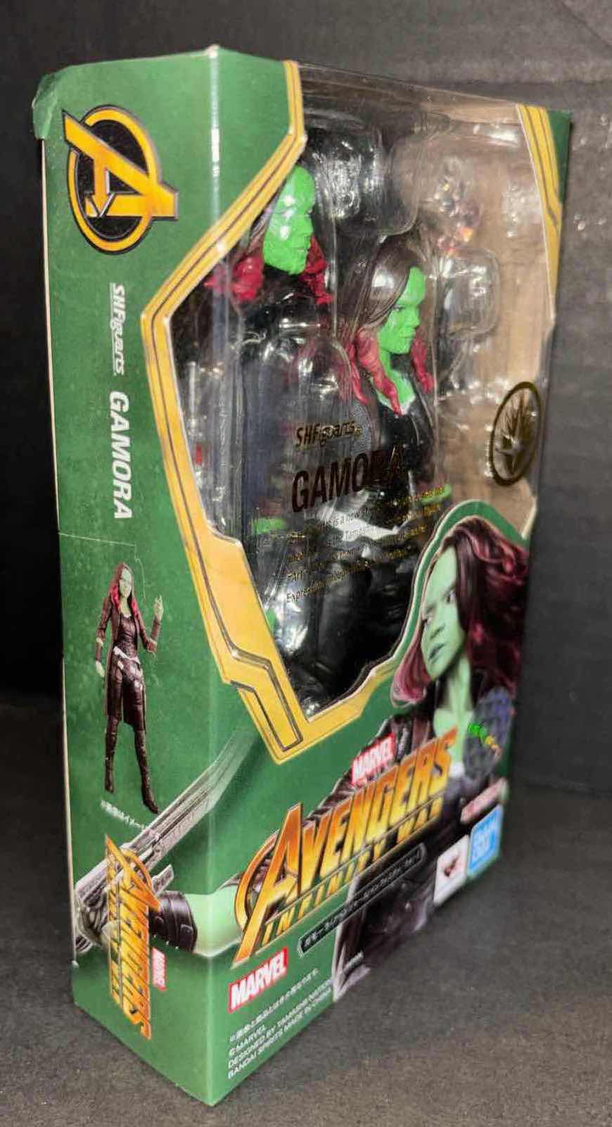 Photo 1 of BRAND NEW TAMASHII NATIONS BANDAI S.H. FIGUARTS AVENGERS INFINITY WAR “GAMORA” ACTION FIGURE 