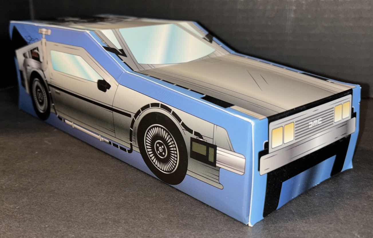 Photo 1 of NEW BIOWORLD BACK TO THE FUTURE 3-PACK CREW SOCKS FOR MEN, SIZE 8-12 