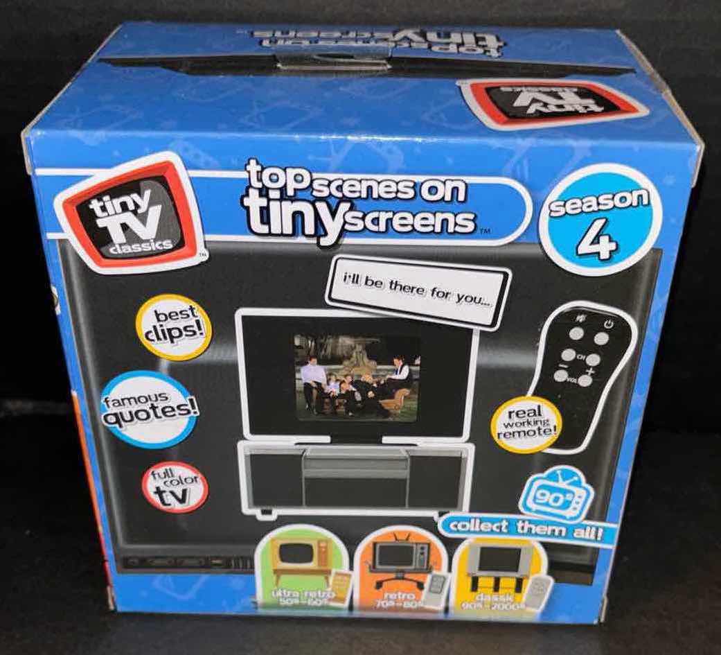 Photo 4 of NEW BASIC FUN TINY TV CLASSICS FRIENDS THE TELEVISION SERIES CLIPS FROM SEASON FOUR