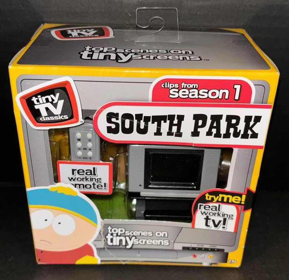 Photo 1 of NEW BASIC FUN TINY TV CLASSICS SOUTH PARK CLIPS FROM SEASON ONE 