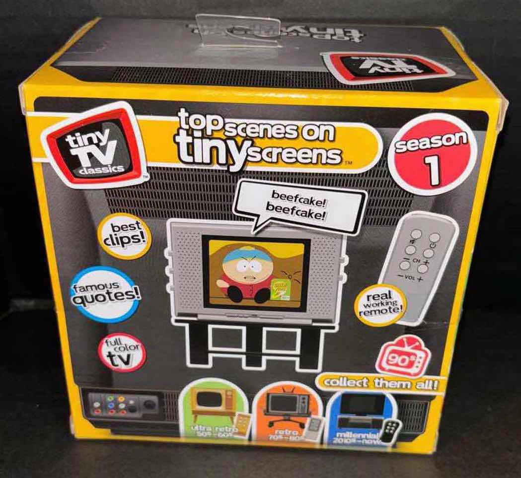 Photo 4 of NEW BASIC FUN TINY TV CLASSICS SOUTH PARK CLIPS FROM SEASON ONE 