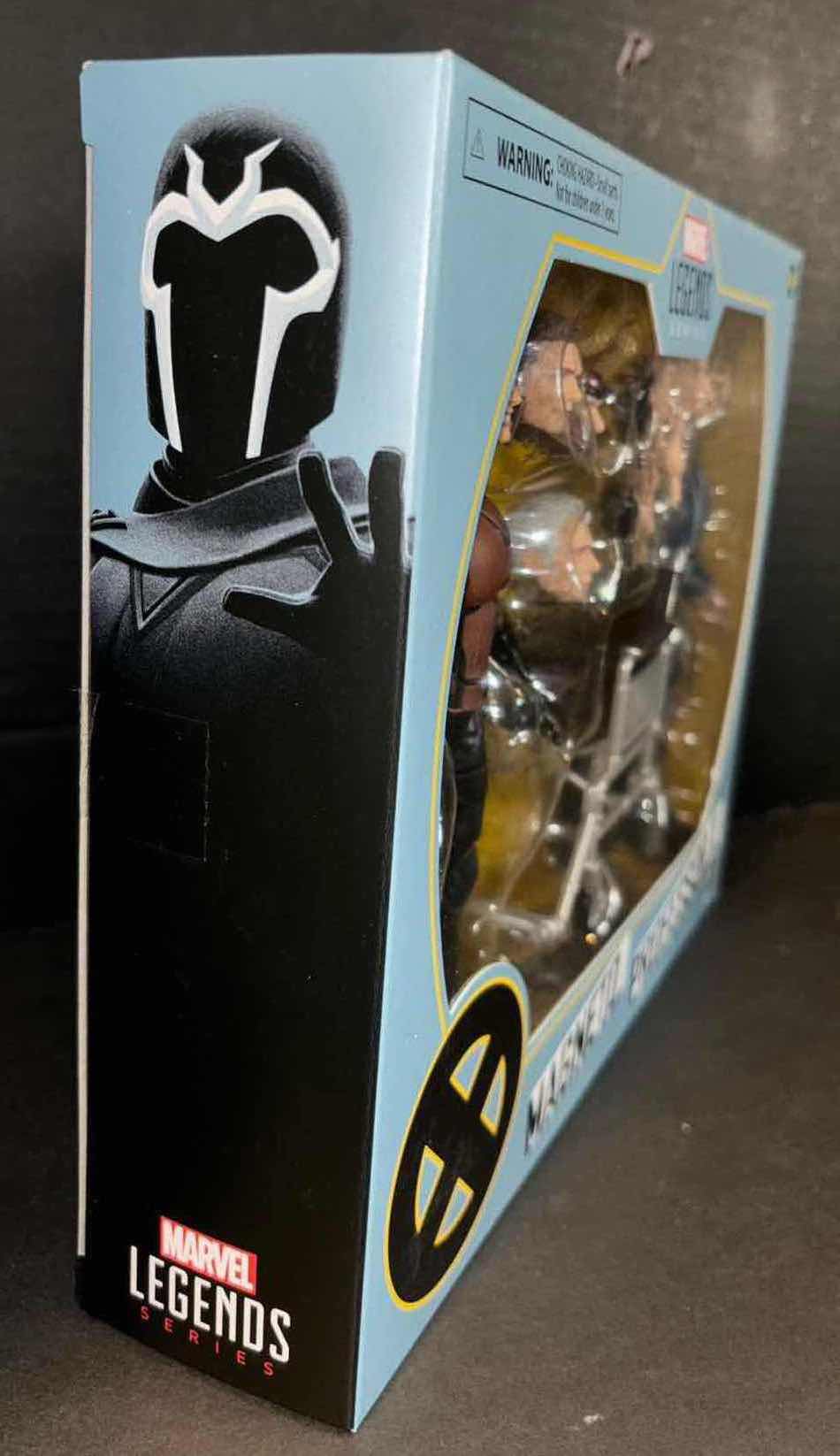 Photo 1 of NEW HASBRO MARVEL LEGENDS SERIES 2-PACK ACTION FIGURE SET W ACCESSORIES “MAGNETO & PROFESSOR X”