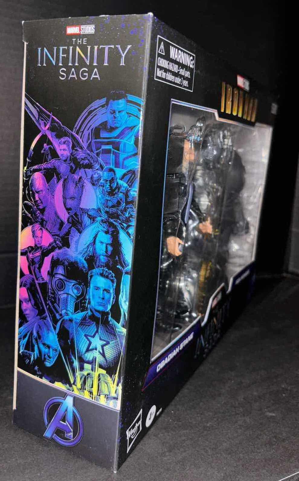 Photo 1 of NEW HASBRO MARVEL IRON MAN LEGEND SERIES THE INFINITY SAGA 2-PACK ACTION FIGURE SET “OBADIAH STANE & IRON MONGER”