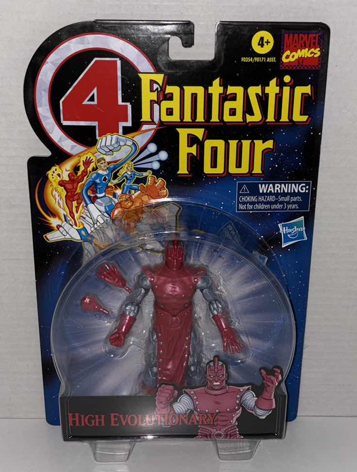 Photo 1 of NEW HASBRO MARVEL COMICS RETRO ACTION FIGURE & ACCESSORIES, FANTASTIC FOUR “HIGH EVOLUTIONARY”