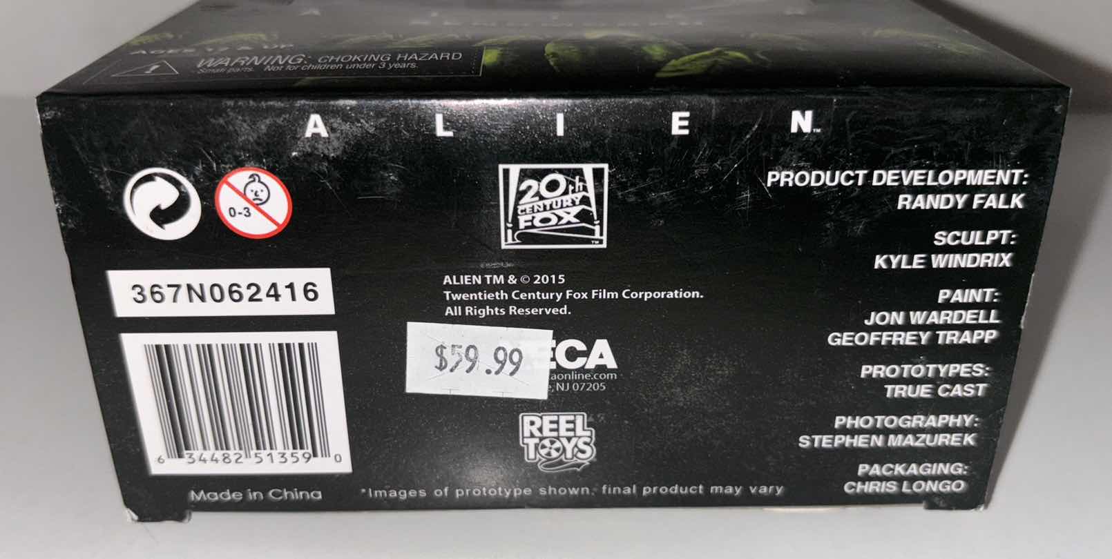 Photo 1 of NECA ALIEN 7” XENOMORPH FIGURE