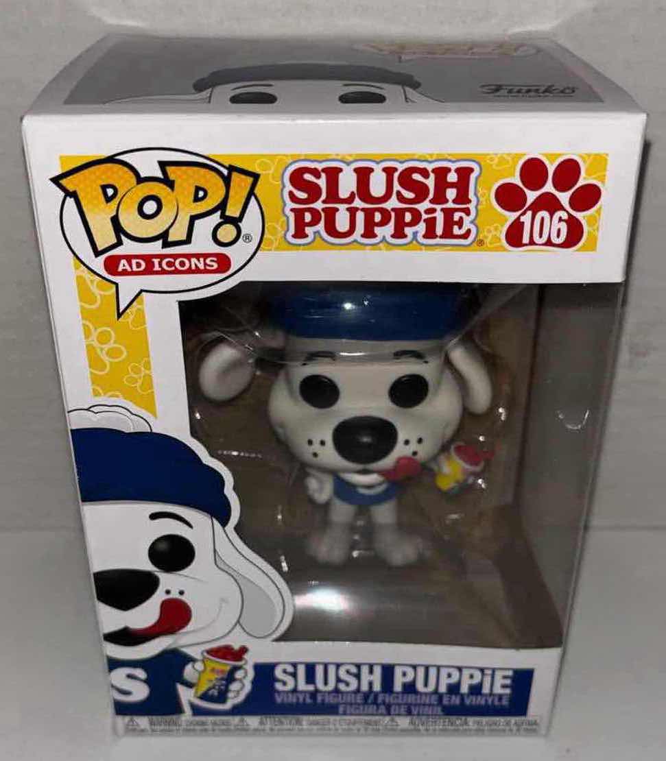 Photo 1 of NEW FUNKO POP! AD ICONS VINYL FIGURE, #106 SLUSH PUPPIE