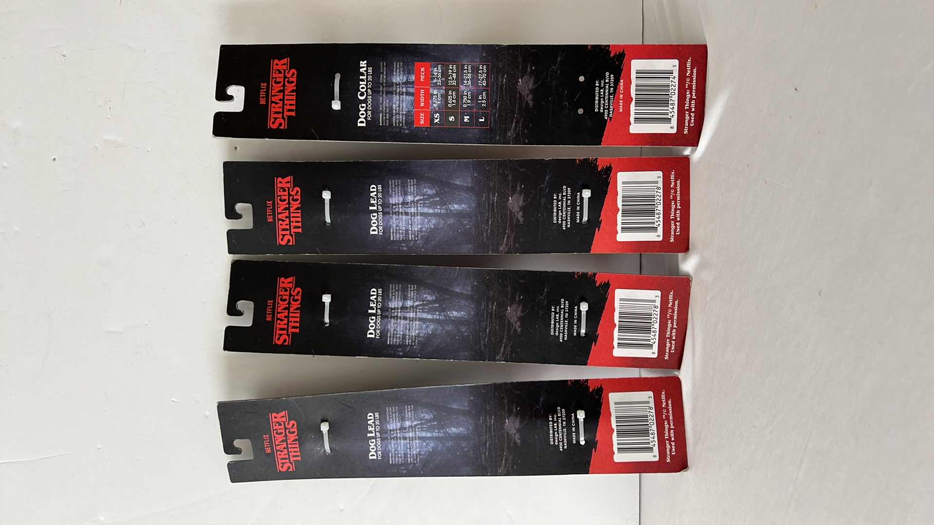 Photo 1 of 4-NETFIX “STRANGER THINGS” DOG COLLARS