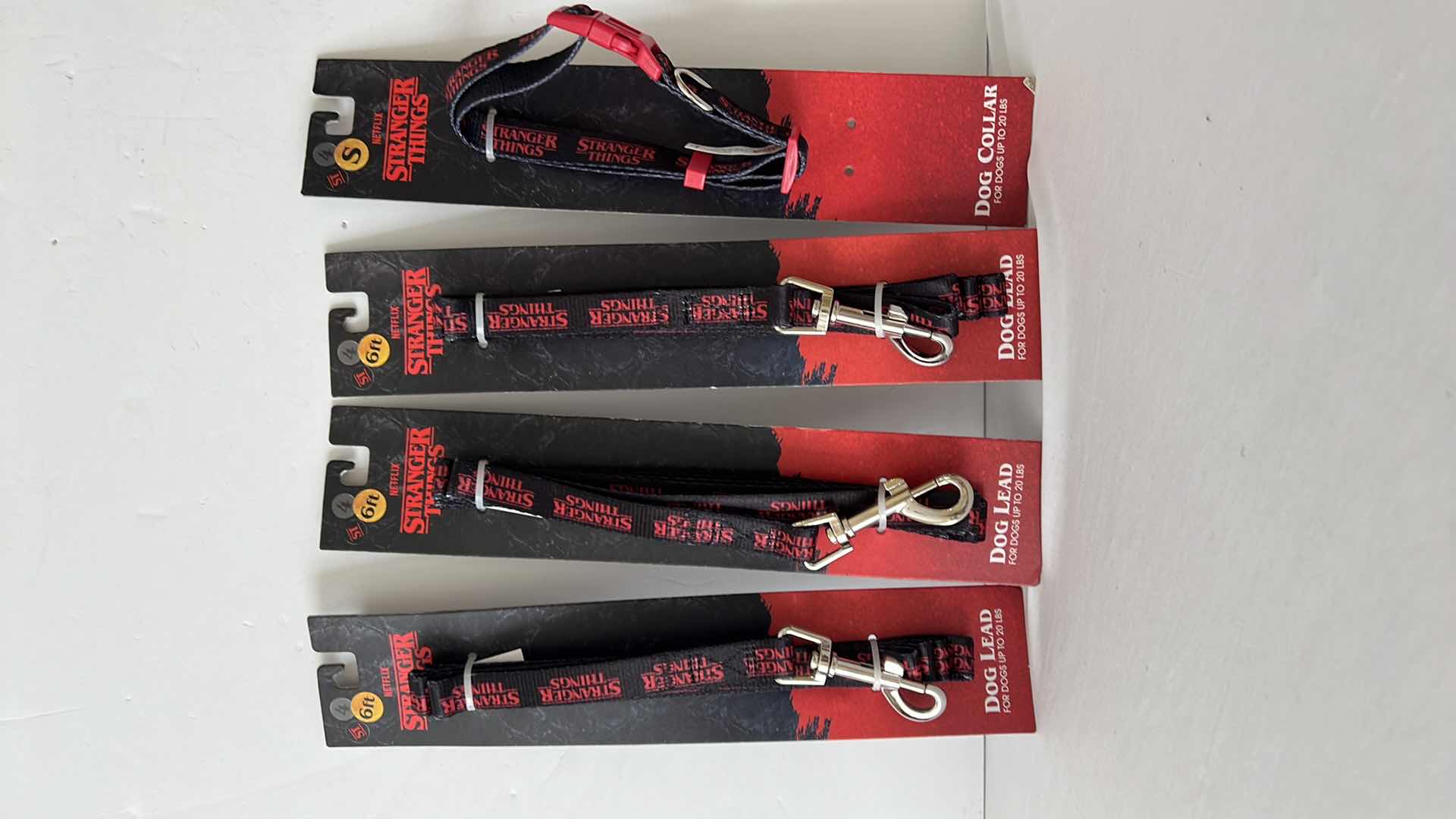 Photo 1 of 4-NETFIX “STRANGER THINGS” DOG COLLARS