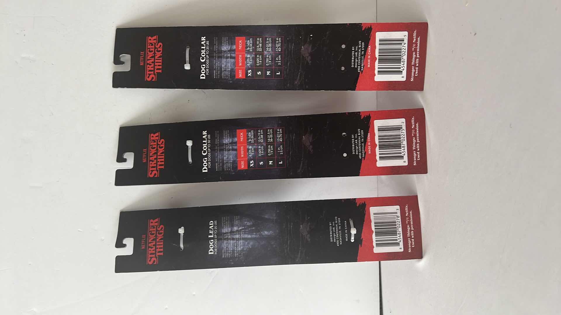 Photo 2 of 3-NETFLIX “STRANGER THINGS” DOG COLLARS