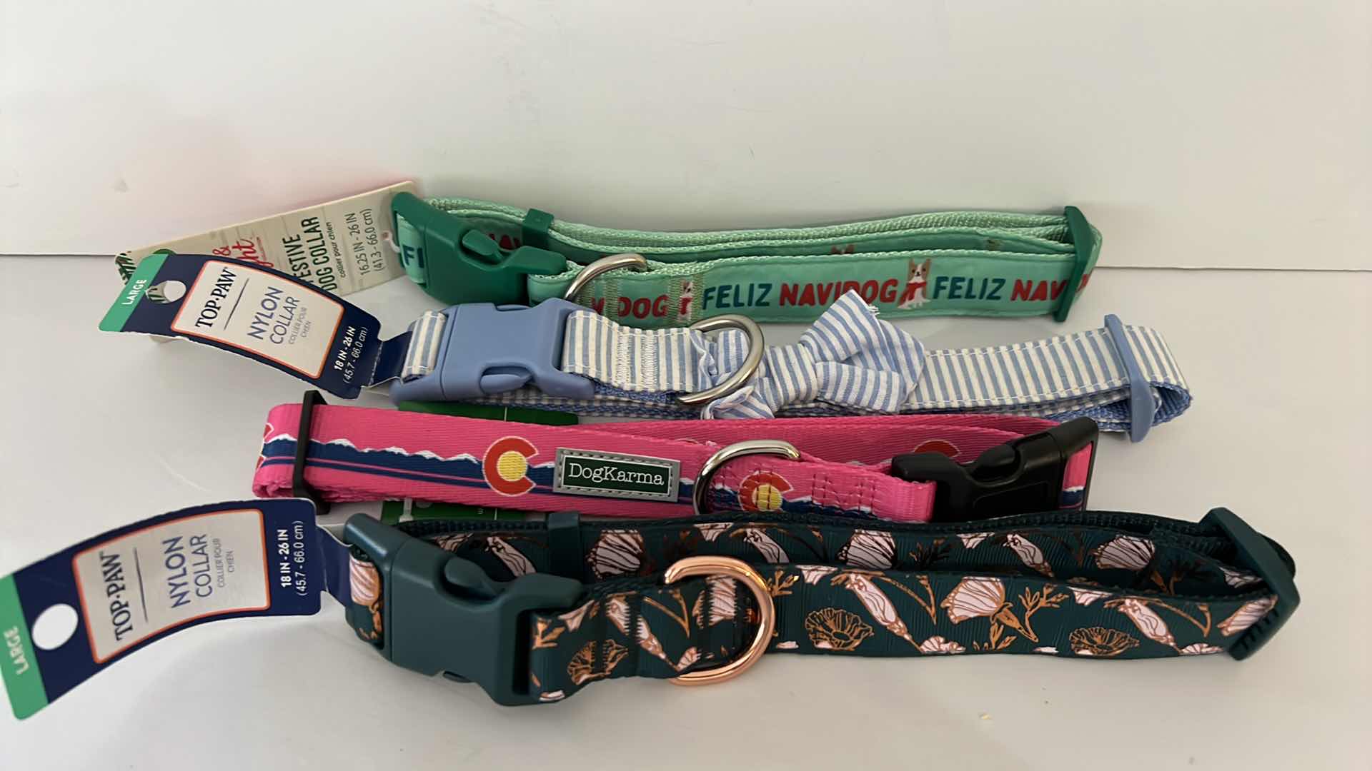 Photo 1 of 4-LARGE DOG COLLARS