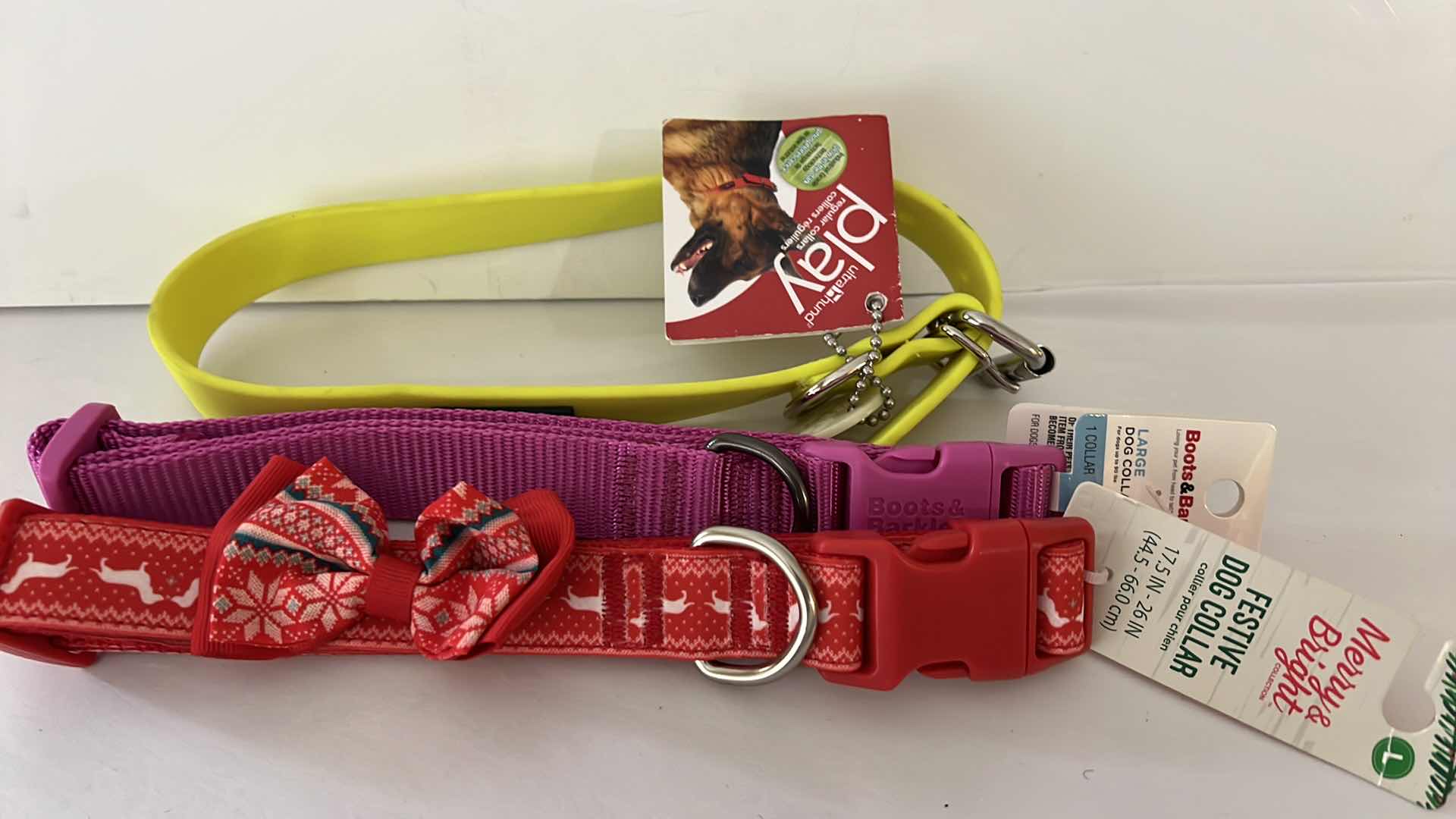 Photo 1 of 3-LARGE DOG COLLARS