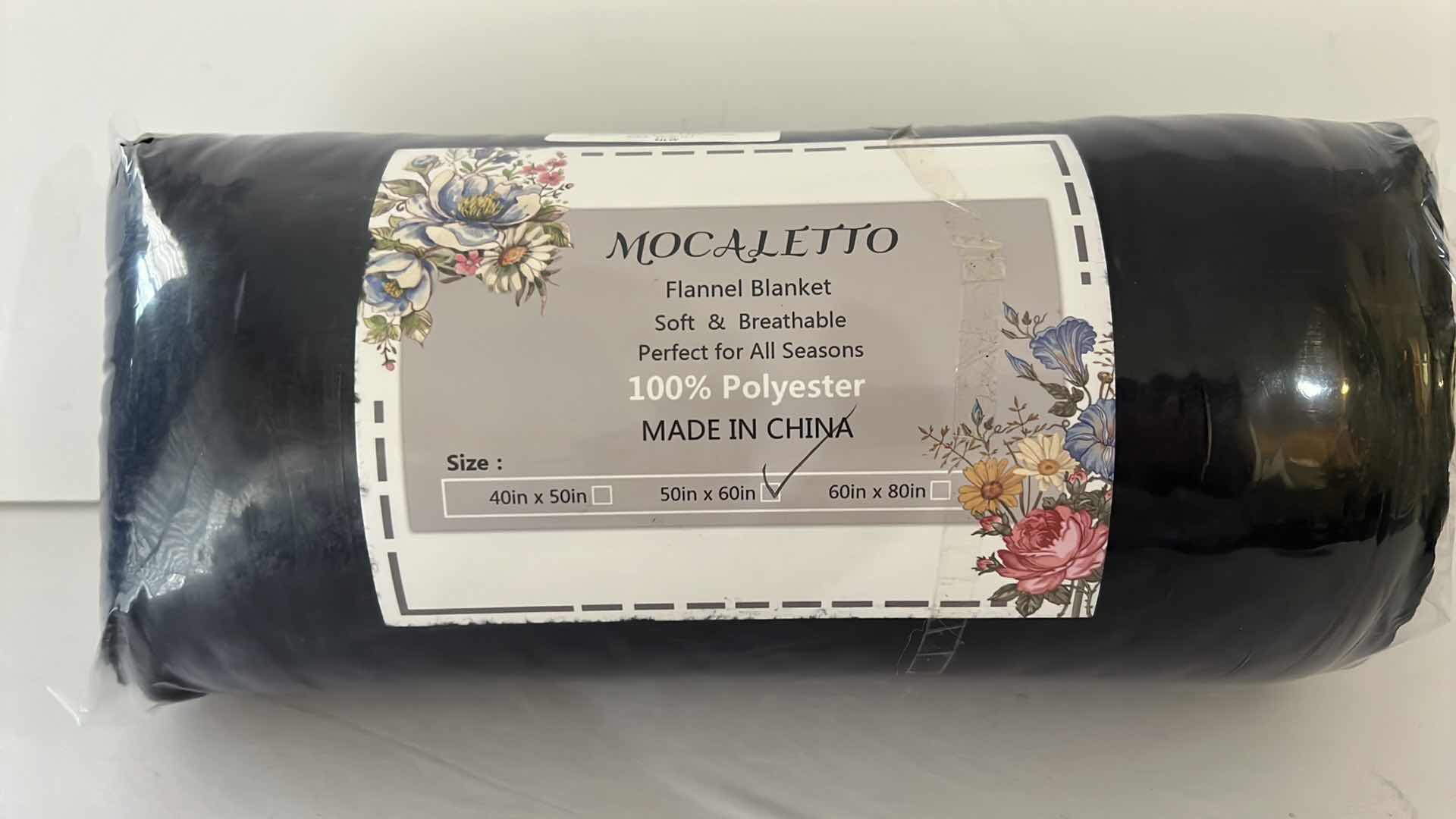 Photo 1 of MOCALETTO FLANNEL BLANKET 50”x60”