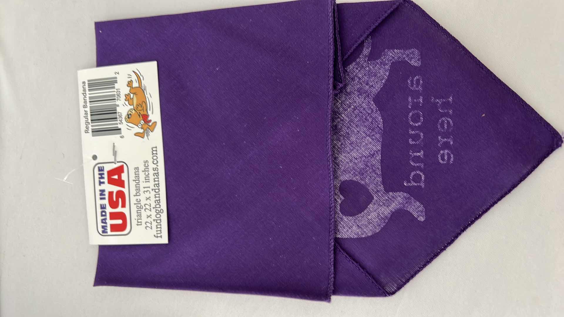 Photo 3 of 5-FUNDOG BANDANAS, 2-GRAY PET COLD WEATHER COVERS