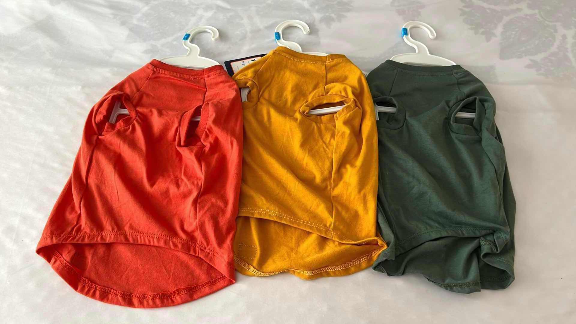 Photo 1 of 3-SMALL TOP-PAW DOG T-SHIRTS (NO BANDANA’S)