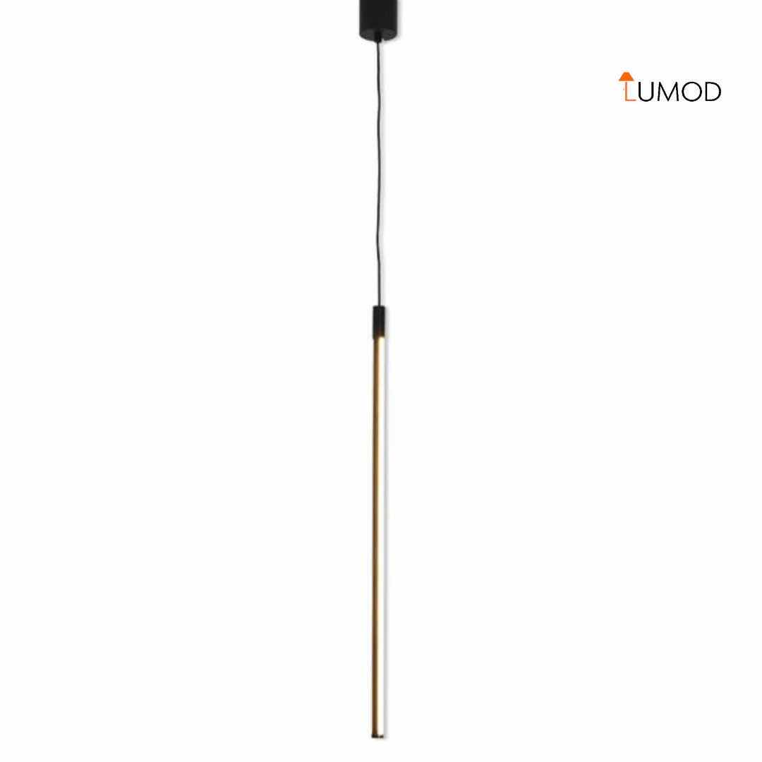 Photo 1 of NIB-1 STEVIE LED PENDANT HANGING LIGHT FIXTURE  H32” ALUMINUM ALLOY, METAL , PC  #1122 