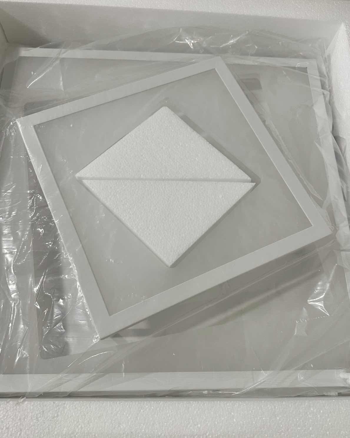 Photo 1 of NIB-LUMOD WHITE CEILING LED LIGHTING L600 W600 H150mm  #1131   