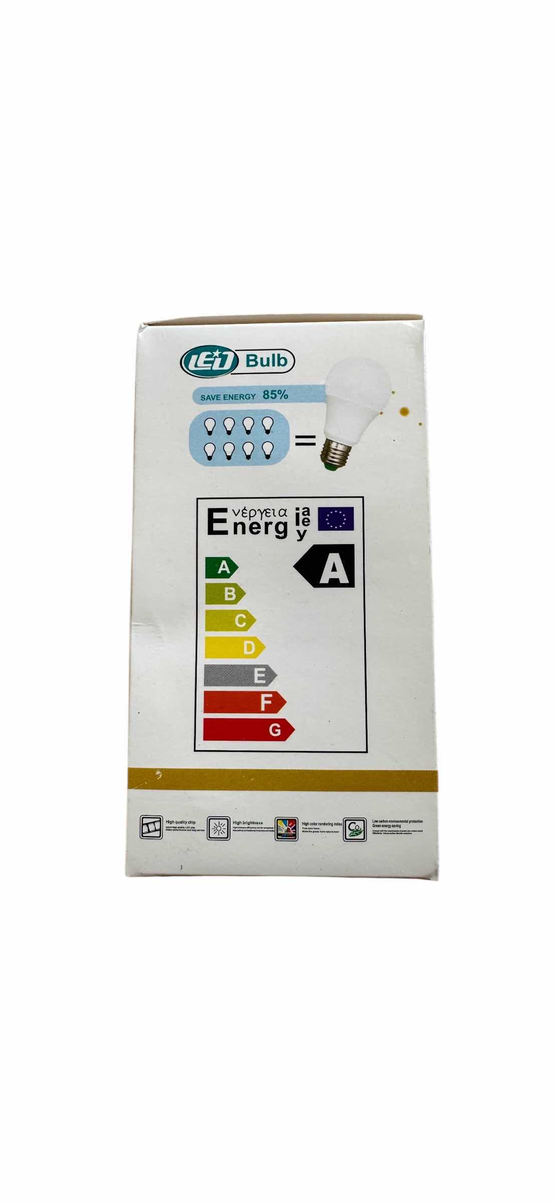 Photo 1 of 5-NIB LED ENERGY SAVINGS LIGHT BULBS SERIES 4” 