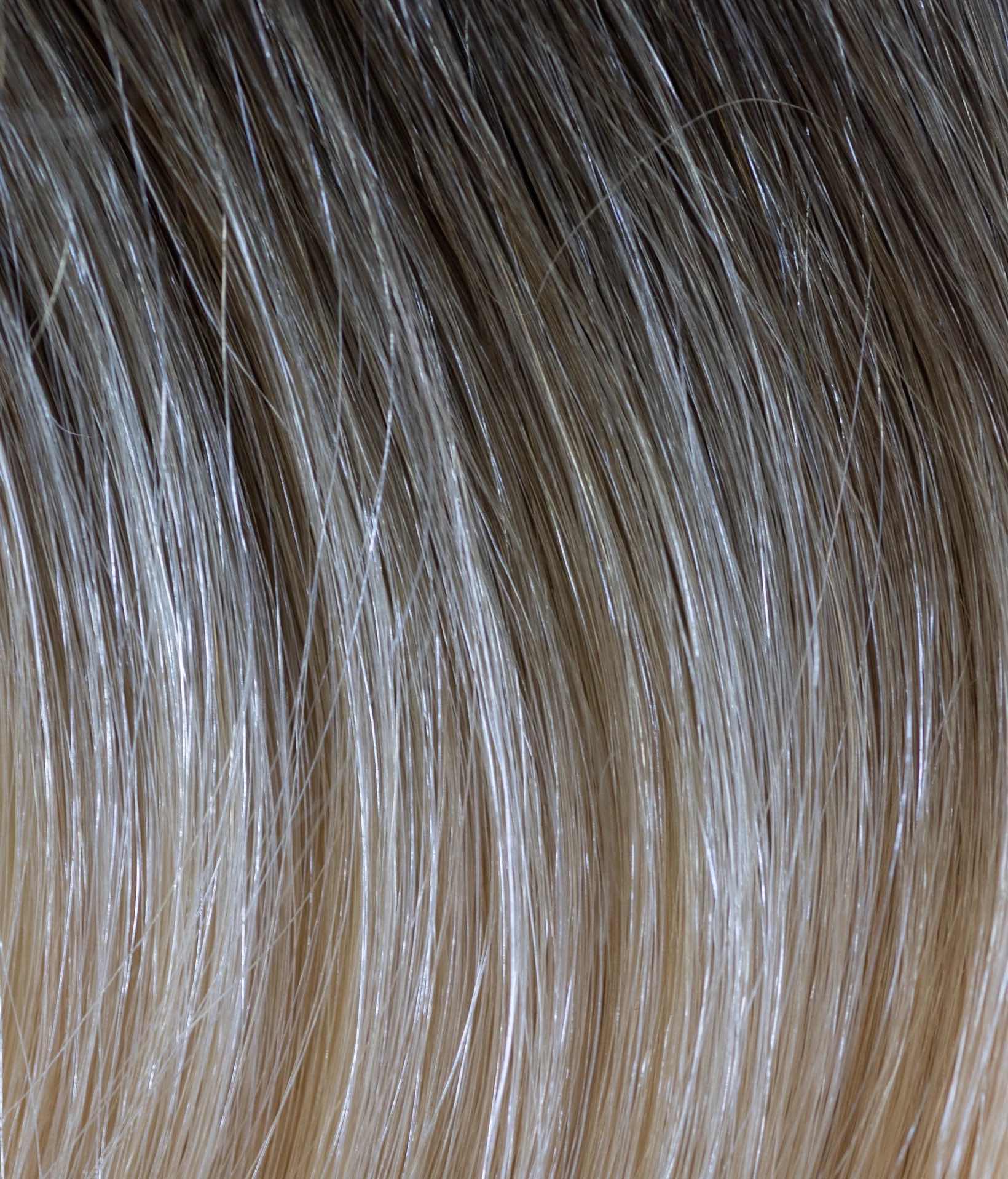 Photo 1 of CHRISTIAN REMY BELLA 18” 140G LACE CLIP-IN HAIR EXTENSIONS-COLOR “SUNRISE OMBRÉ”  