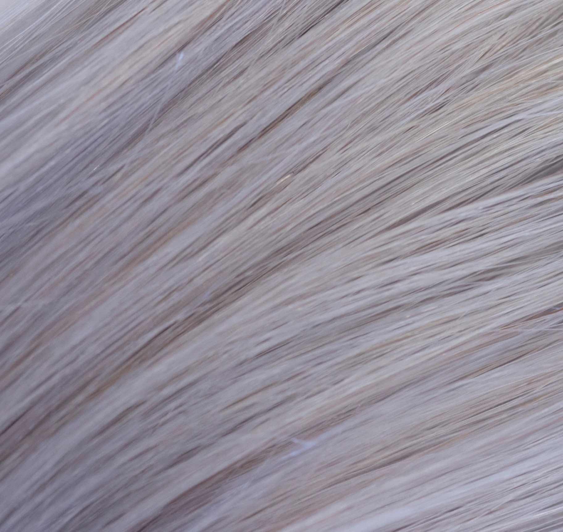 Photo 1 of CHRISTIAN REMY ATHENA 16” 120G WEFT CLIP-IN HAIR EXTENSIONS- COLOR “STERLING SILVER” 