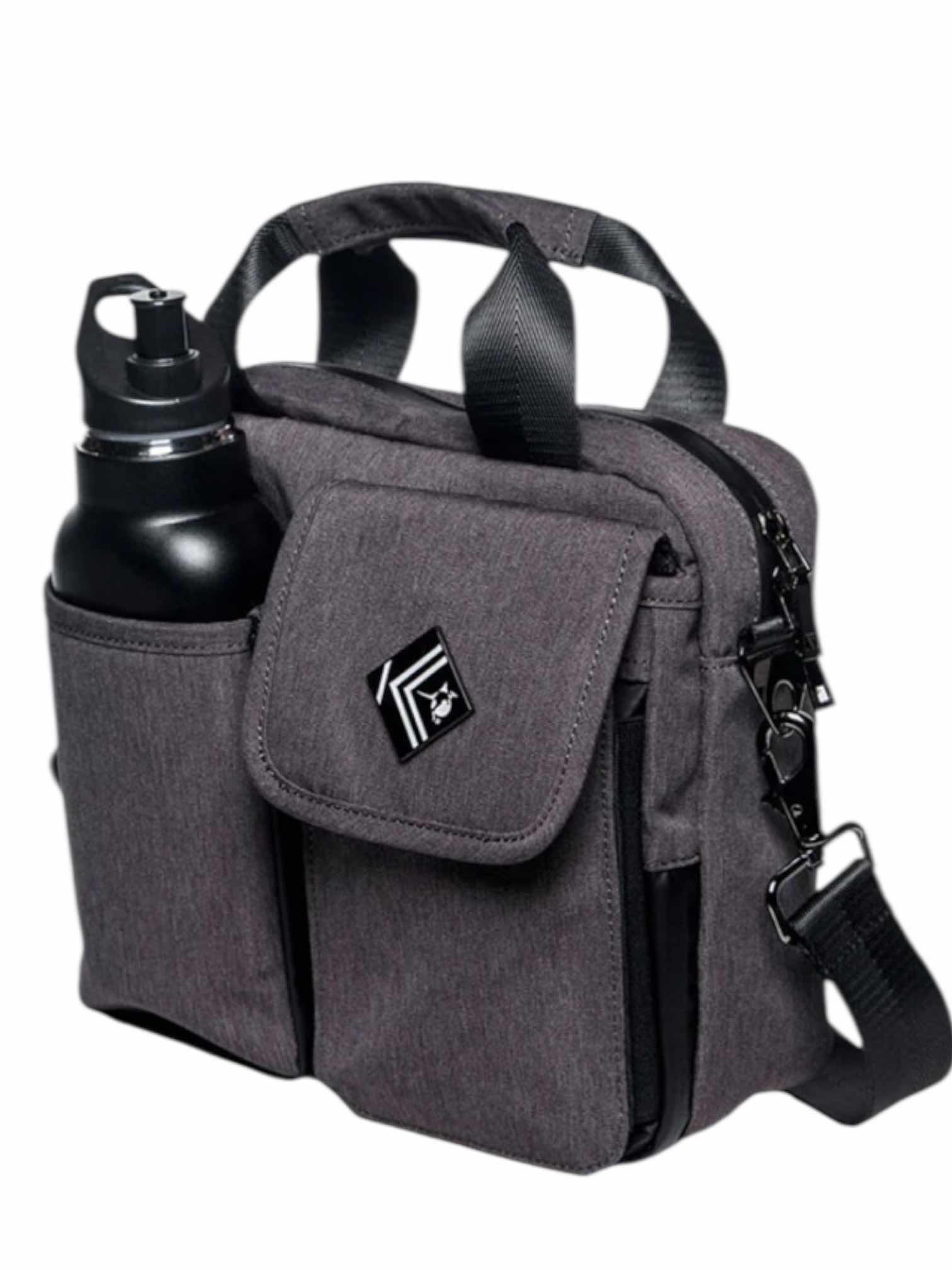 Photo 1 of NEW KANGALIFE “GREY” NYLON TRAVELER MESSENGER BAG #3501