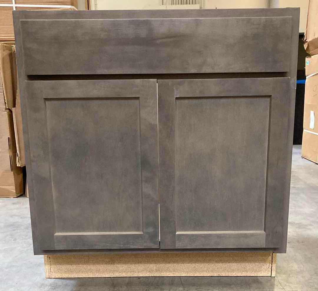 Photo 1 of LEEDO CONCORD SHAKER ASH 2 DOOR VANITY SINK BASE CABINET