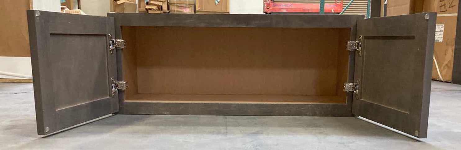 Photo 1 of LEEDO CONCORD SHAKER ASH 2 DOOR WALL SHELF 30” X 12” H12”