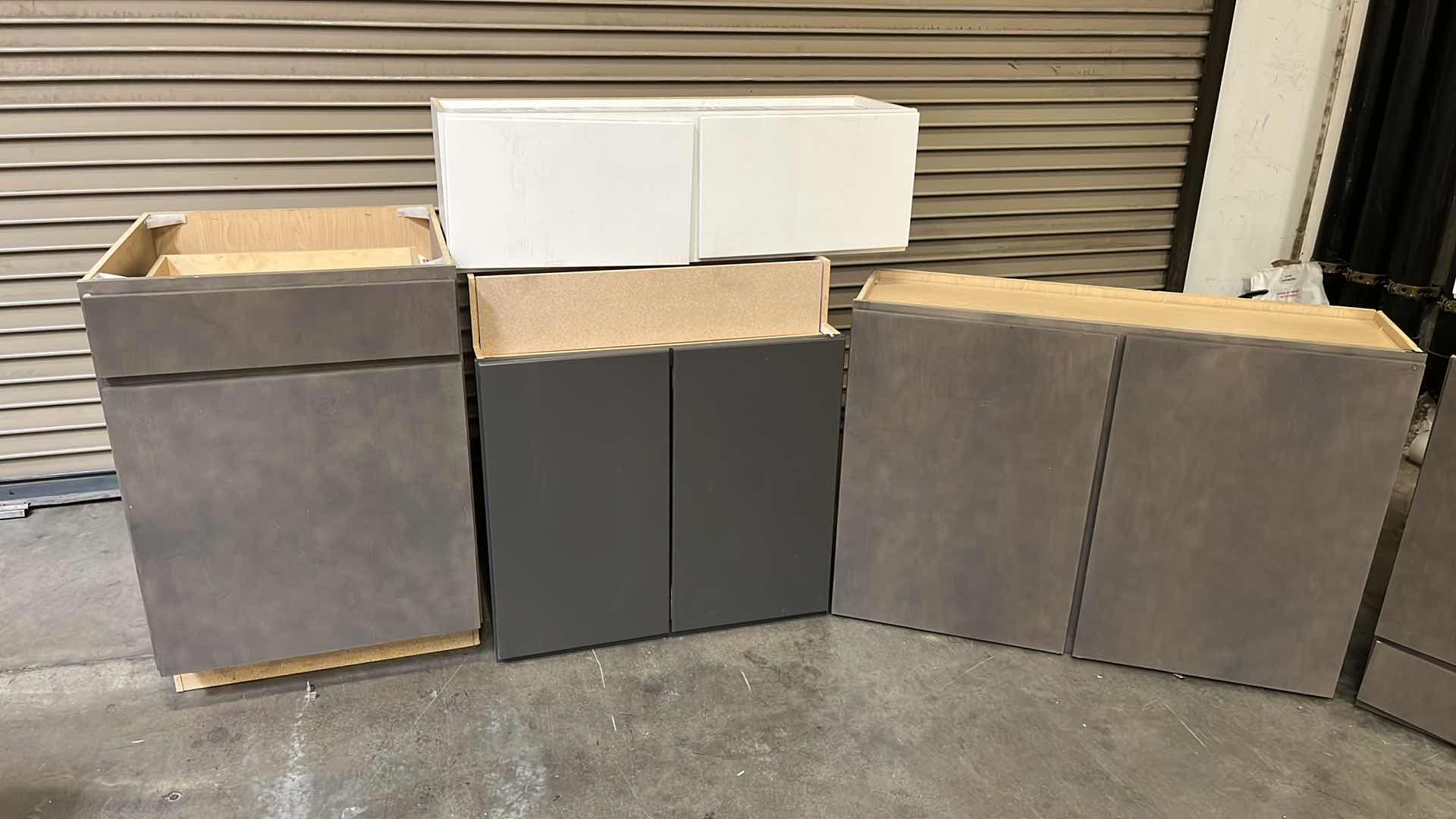 Photo 1 of CABINETS-VARIOUS STYLES, FINISHES, SIZES & PURPOSES (9) READ NOTES