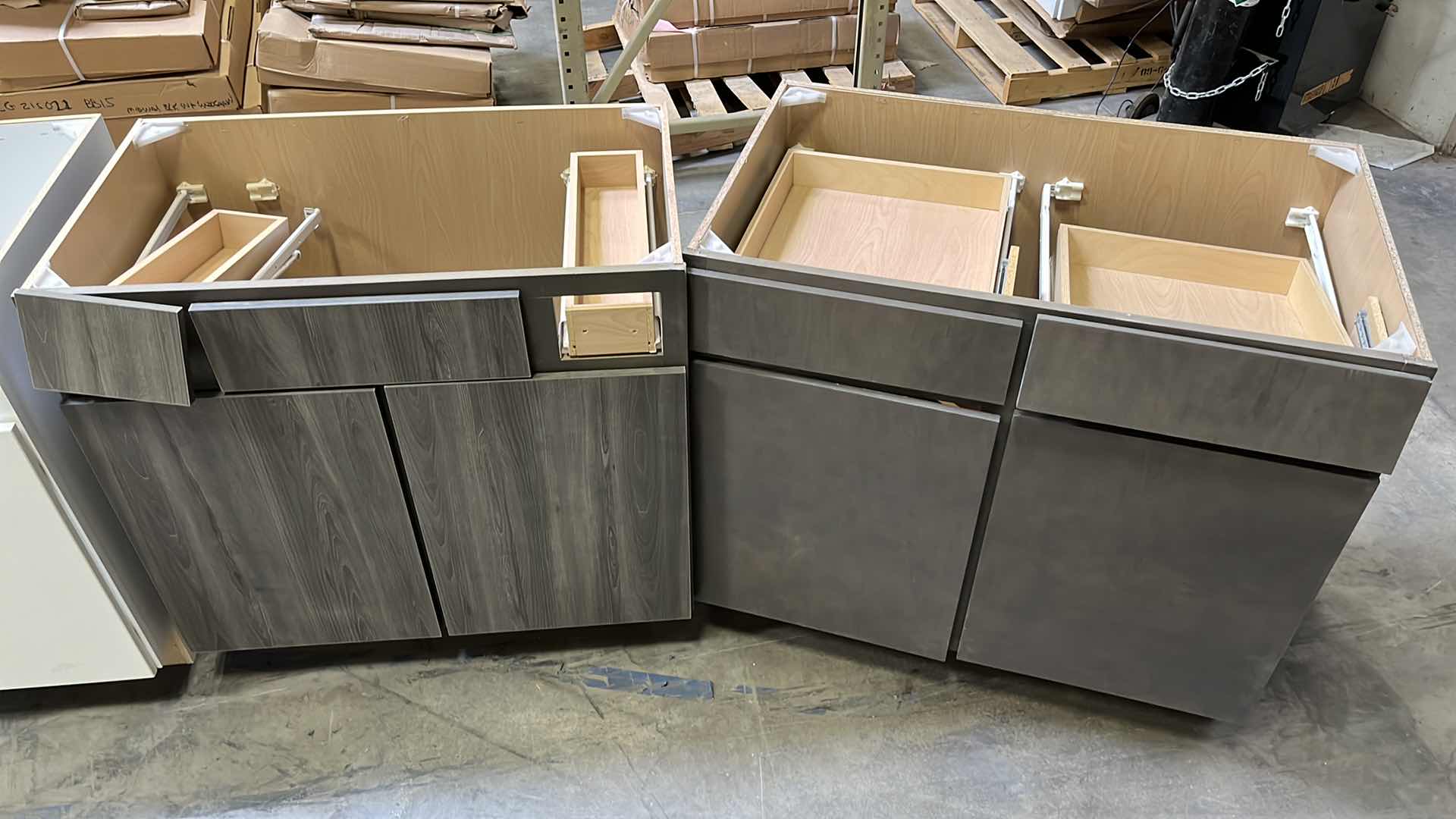 Photo 1 of CABINETS-VARIOUS STYLES, FINISHES, SIZES & PURPOSES (4) READ NOTES