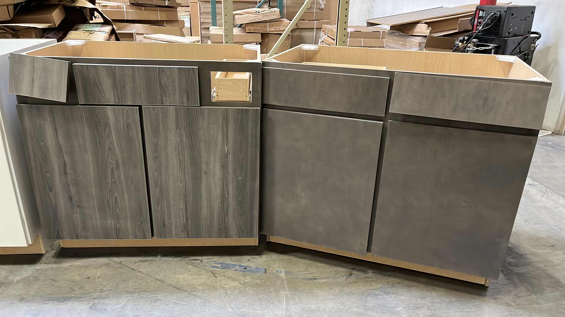 Photo 1 of CABINETS-VARIOUS STYLES, FINISHES, SIZES & PURPOSES (4) READ NOTES