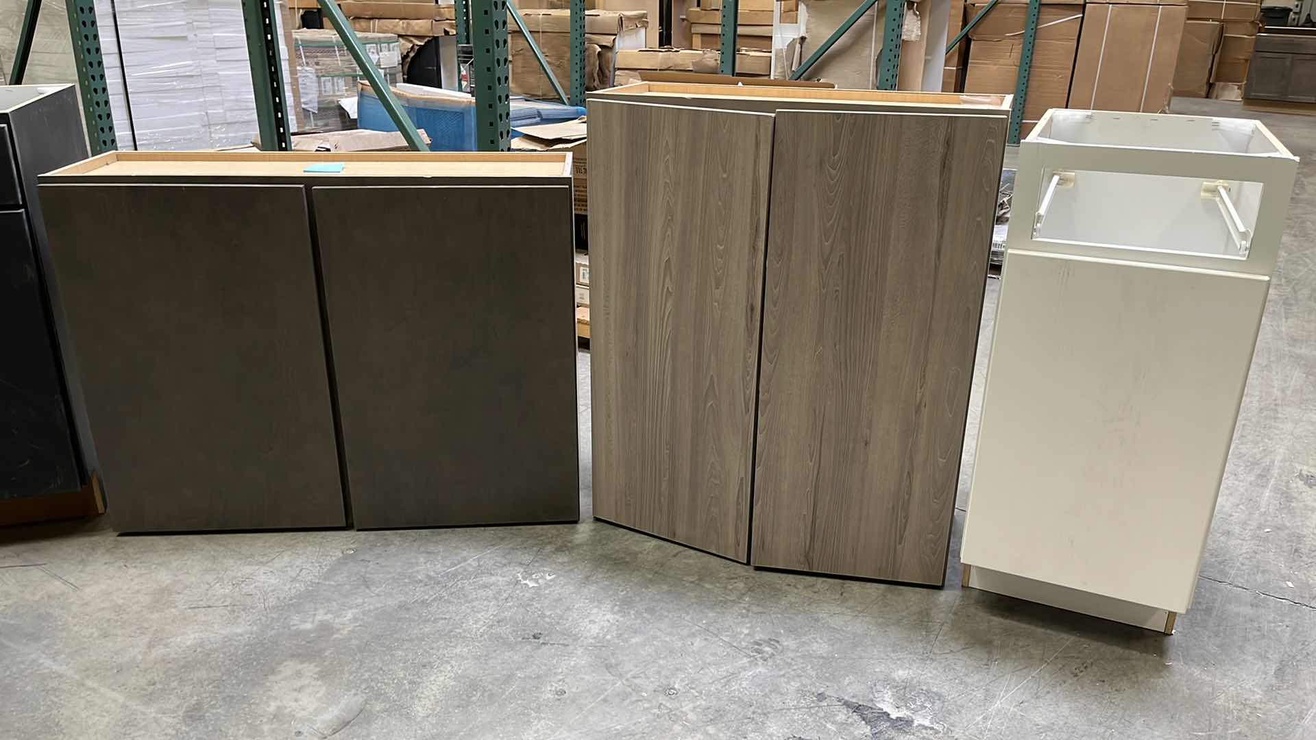 Photo 1 of CABINETS-VARIOUS STYLES, FINISHES, SIZES & PURPOSES (7) READ NOTES