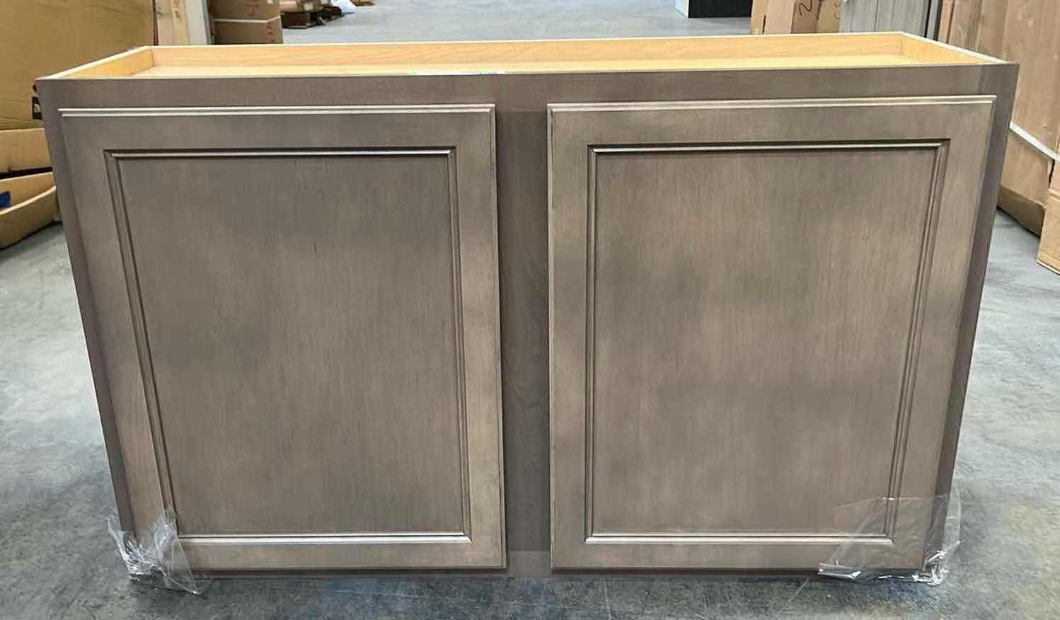 Photo 1 of ARISTOKRAFT AVALON MAPLE BURLAP 2 DOOR WALL CABINET 38.5” X 12” H24”