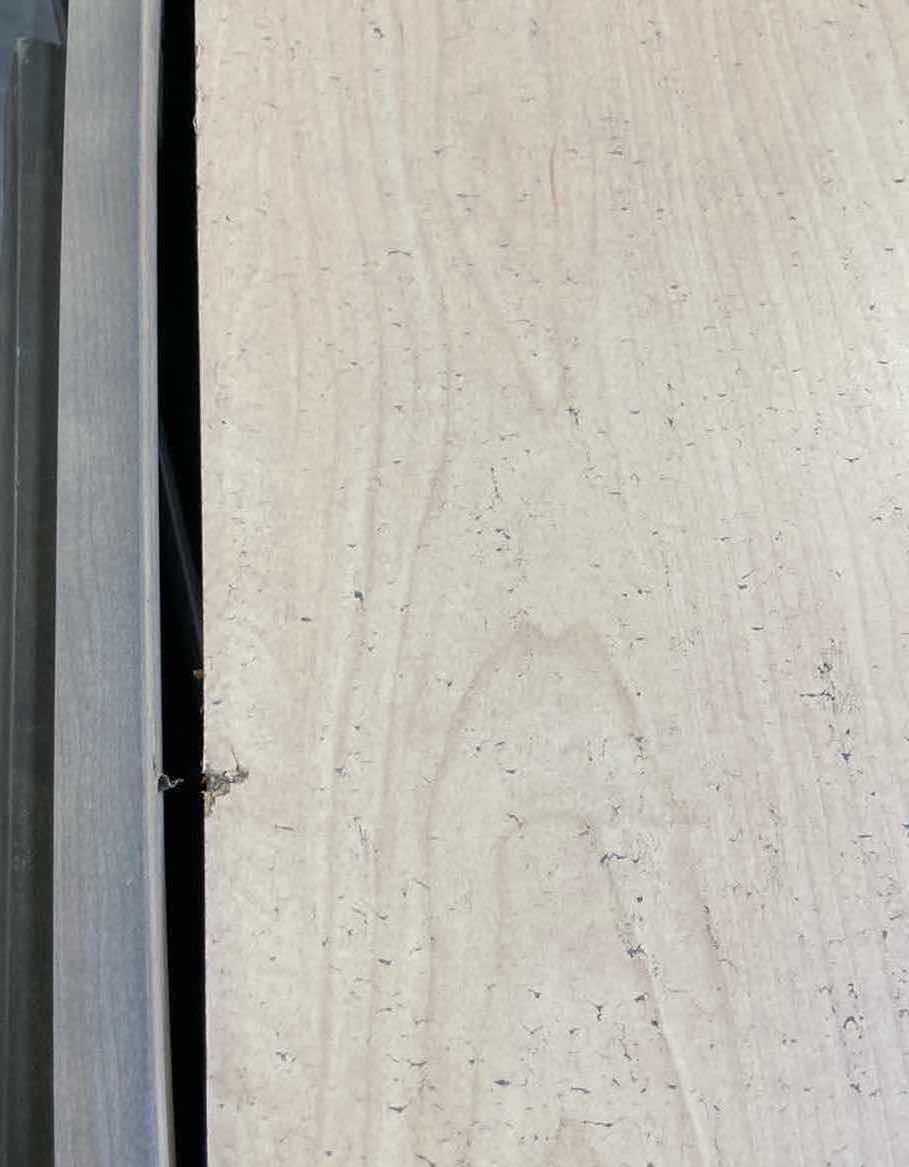 Photo 1 of LEEDO FILMORE ASH 2 DOOR 3 SHELF WALL CABINET 42” X 12” H42”