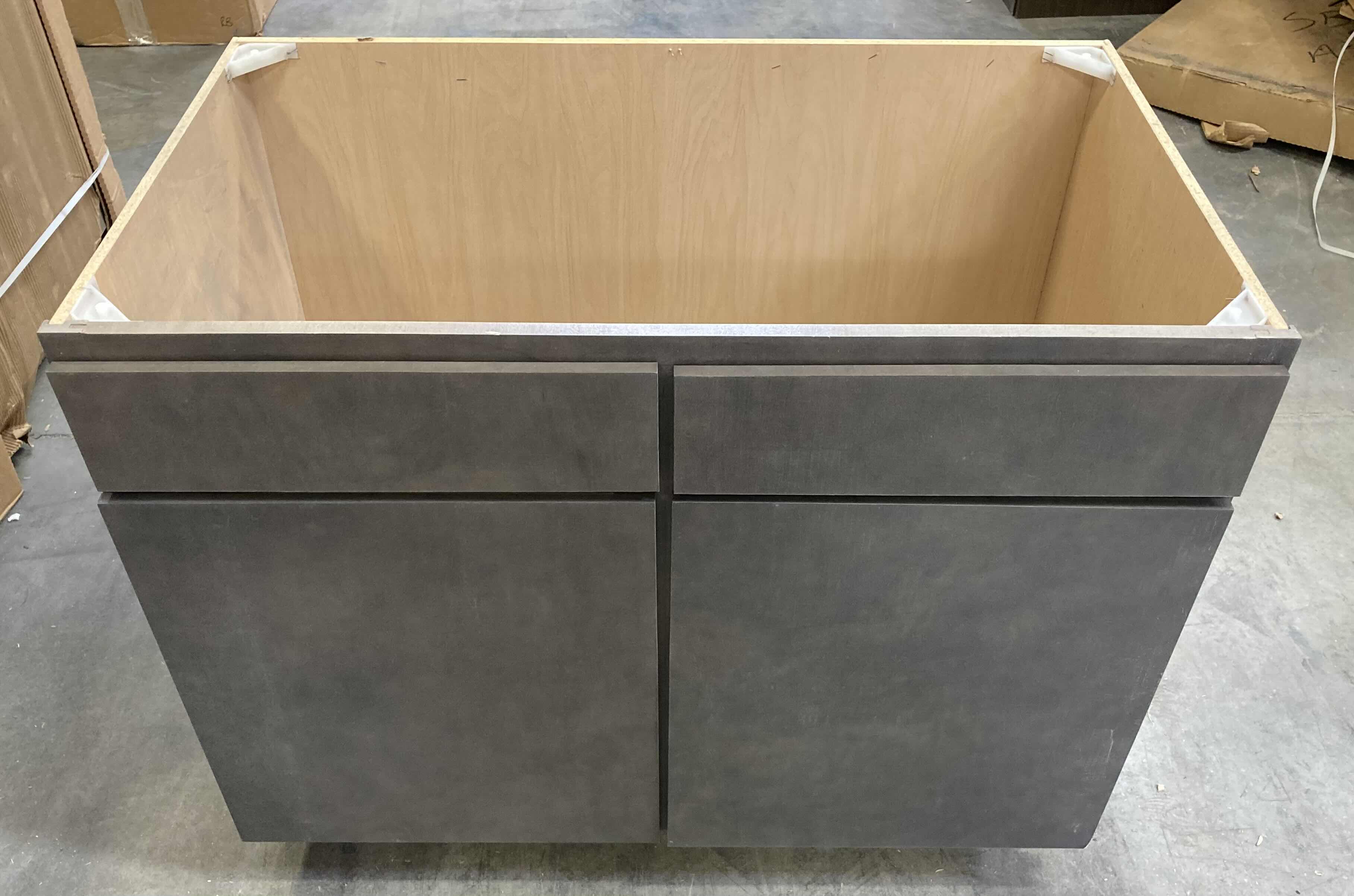 Photo 1 of LEEDO PLANO ASH 2 DOOR SINK BASE CABINET 42” X 24” H34.5”