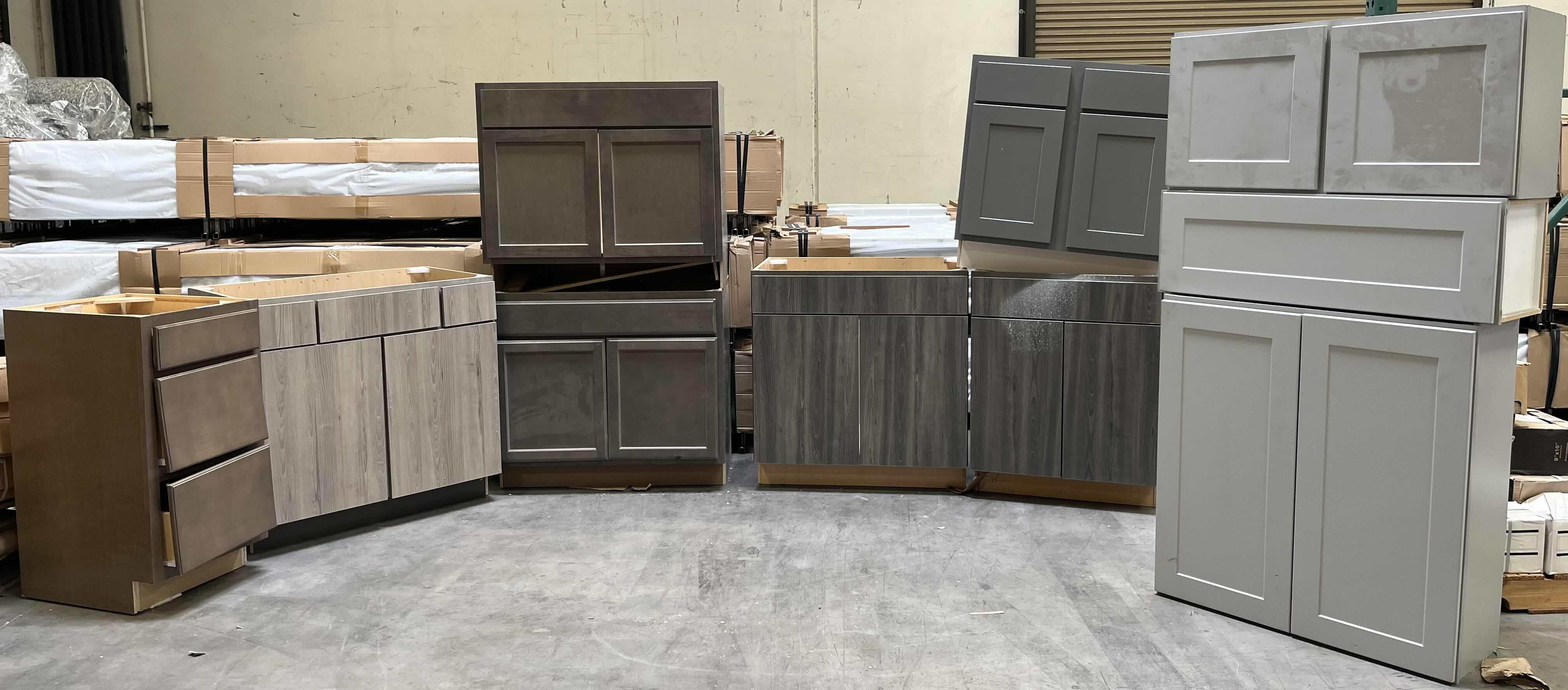 Photo 1 of CABINETS-VARIOUS STYLES, FINISHES, SIZES & PURPOSES (10) READ NOTES