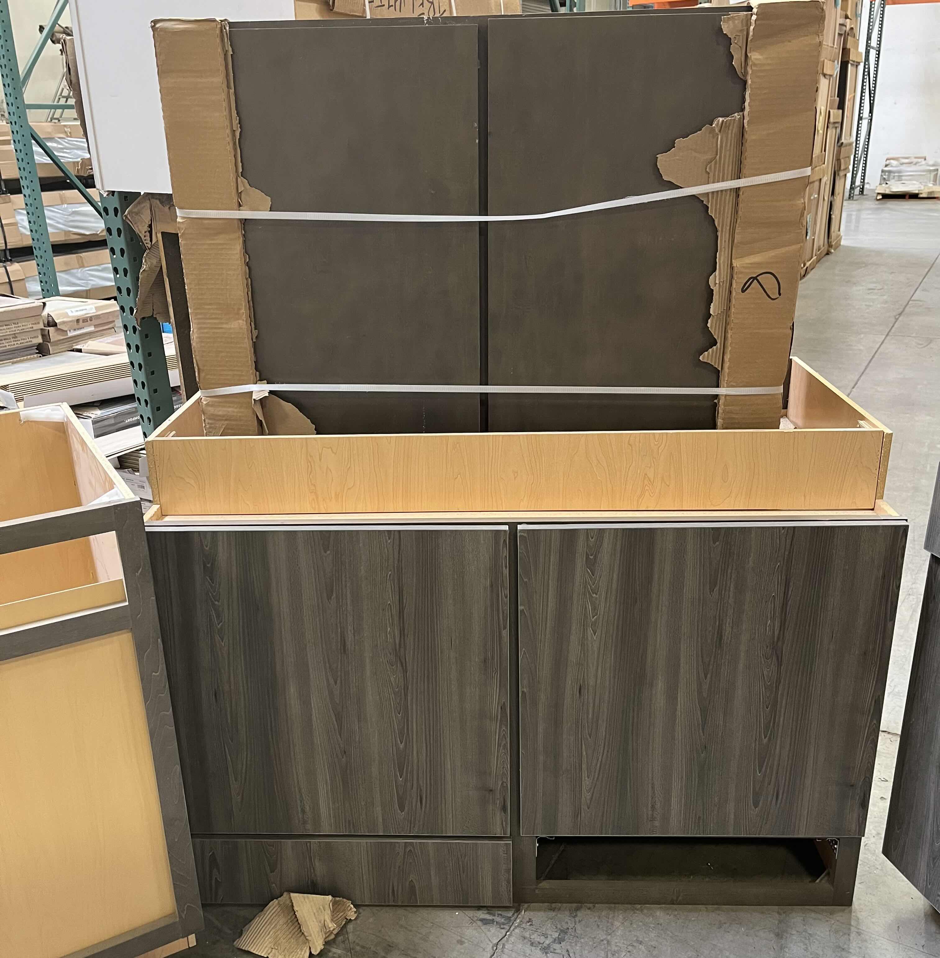 Photo 1 of CABINETS-VARIOUS STYLES, FINISHES, SIZES & PURPOSES (7) READ NOTES