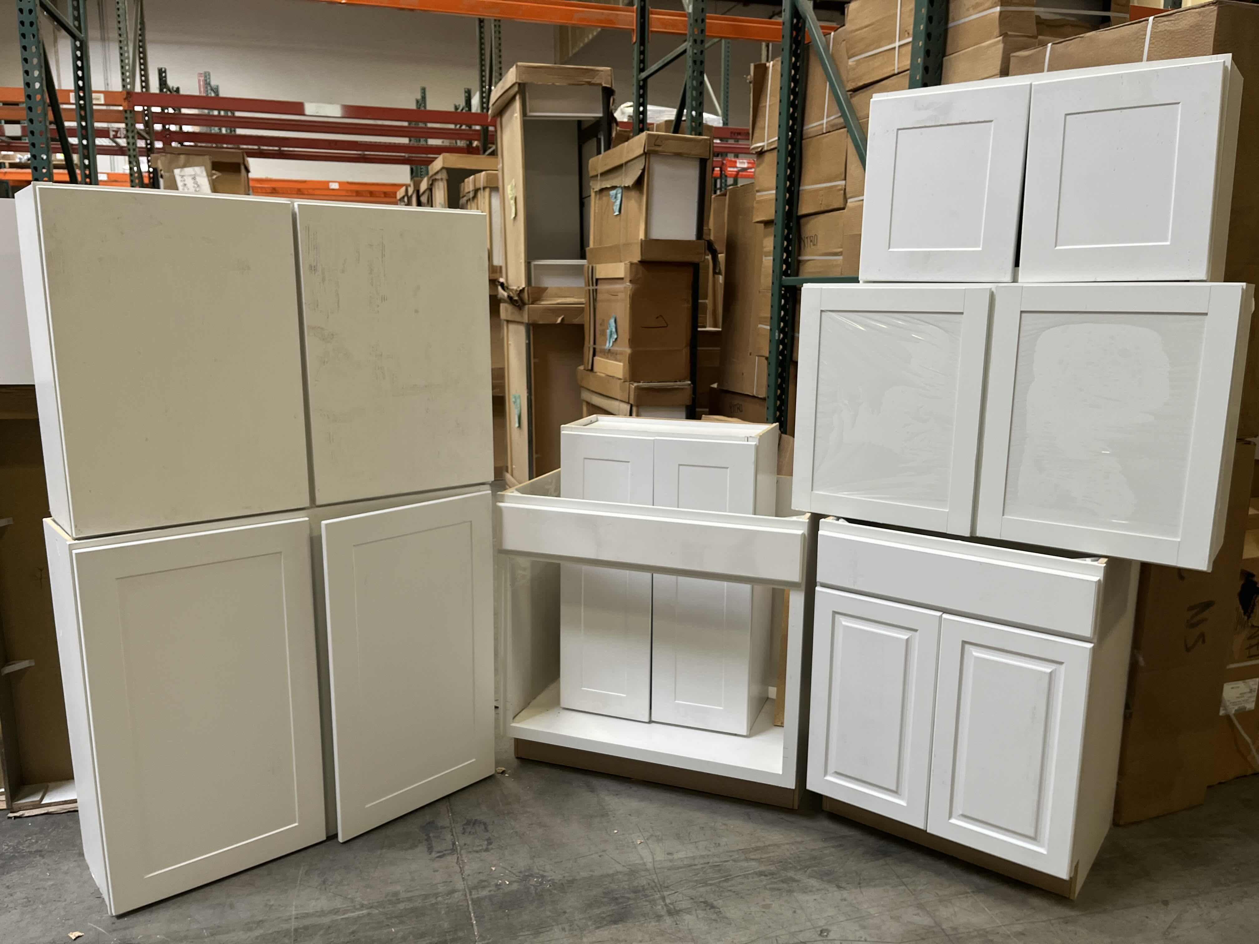 Photo 1 of CABINETS-VARIOUS STYLES, FINISHES, SIZES & PURPOSES (7) READ NOTES