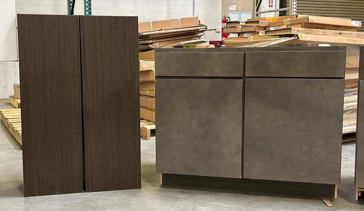 Photo 1 of CABINETS-VARIOUS STYLES, FINISHES, SIZES & PURPOSES (8) READ NOTES