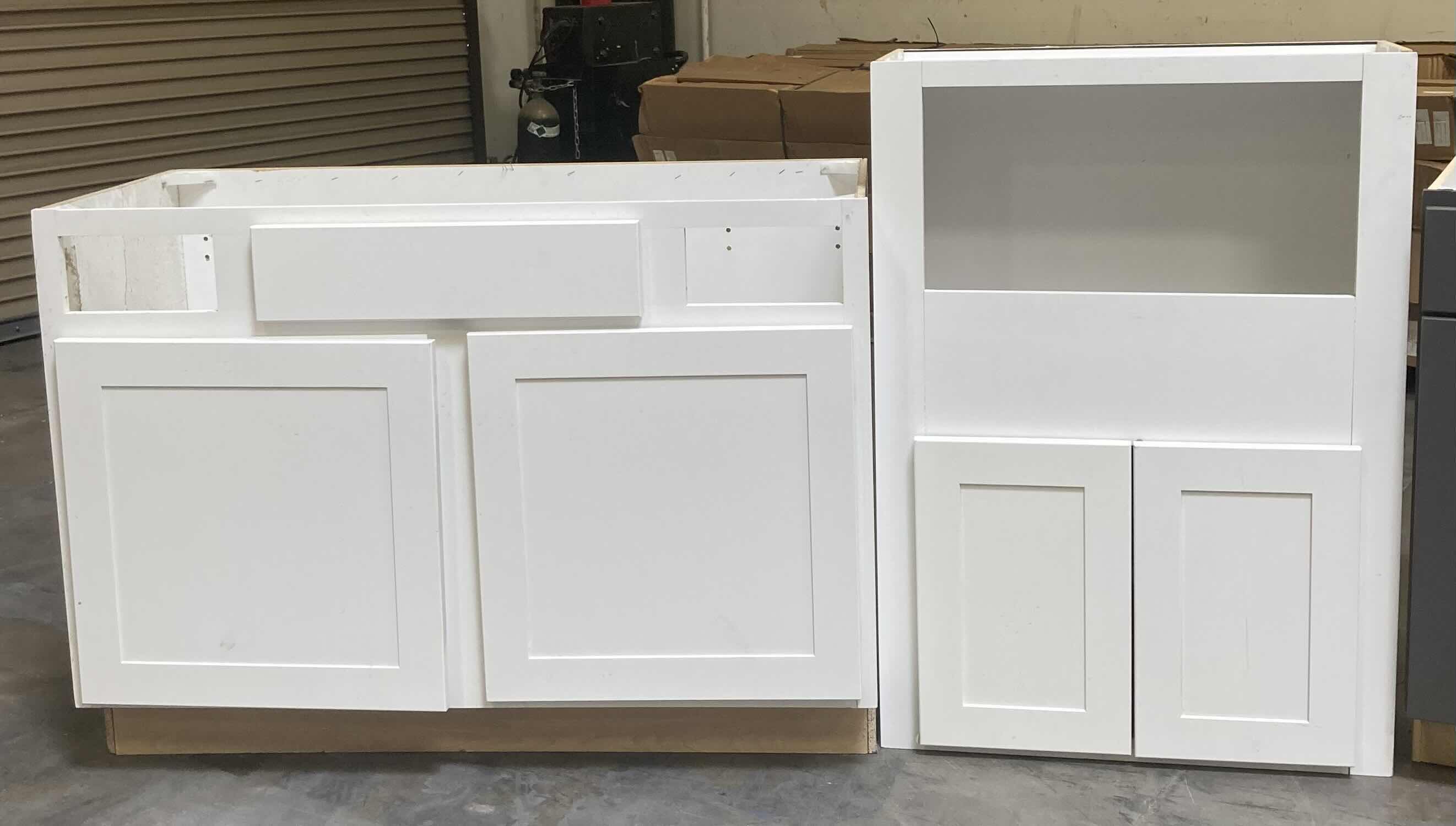 Photo 2 of CABINETS-VARIOUS STYLES, FINISHES, SIZES & PURPOSES (7) READ NOTES