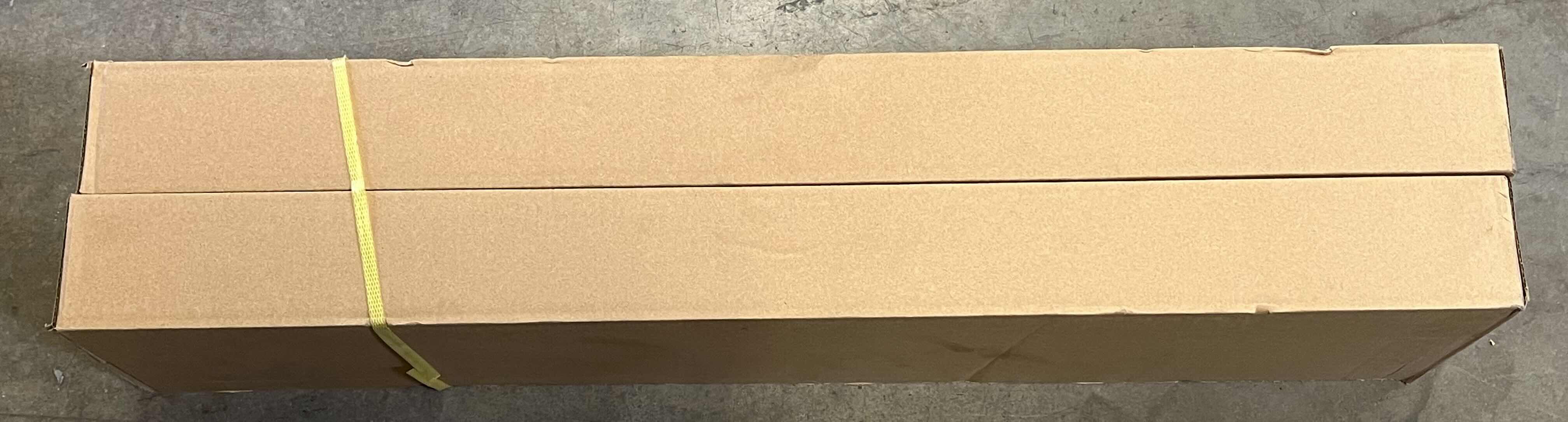 Photo 1 of A BETTER BLIND SMOOTH SNOW WHITE FINISH 2” CORDLESS FAUXWOOD BLINDS W 3” CROWN VALANCE (SET OF 2) 31” X 60”