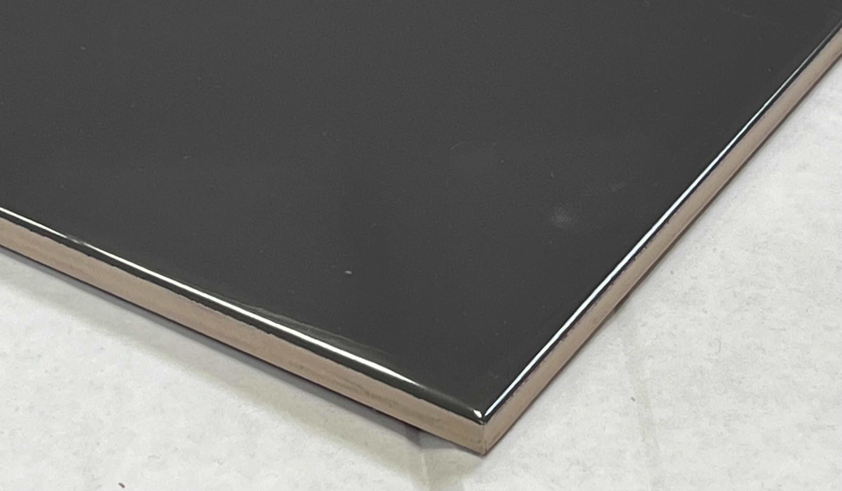 Photo 1 of MOSA DARK ANTHRACITE FINISH GLOSS WALL TILE 6” X 12” (10.226SQFT PER CASE/41CASES APPROX 419.266SQFT TOTAL) READ NOTES