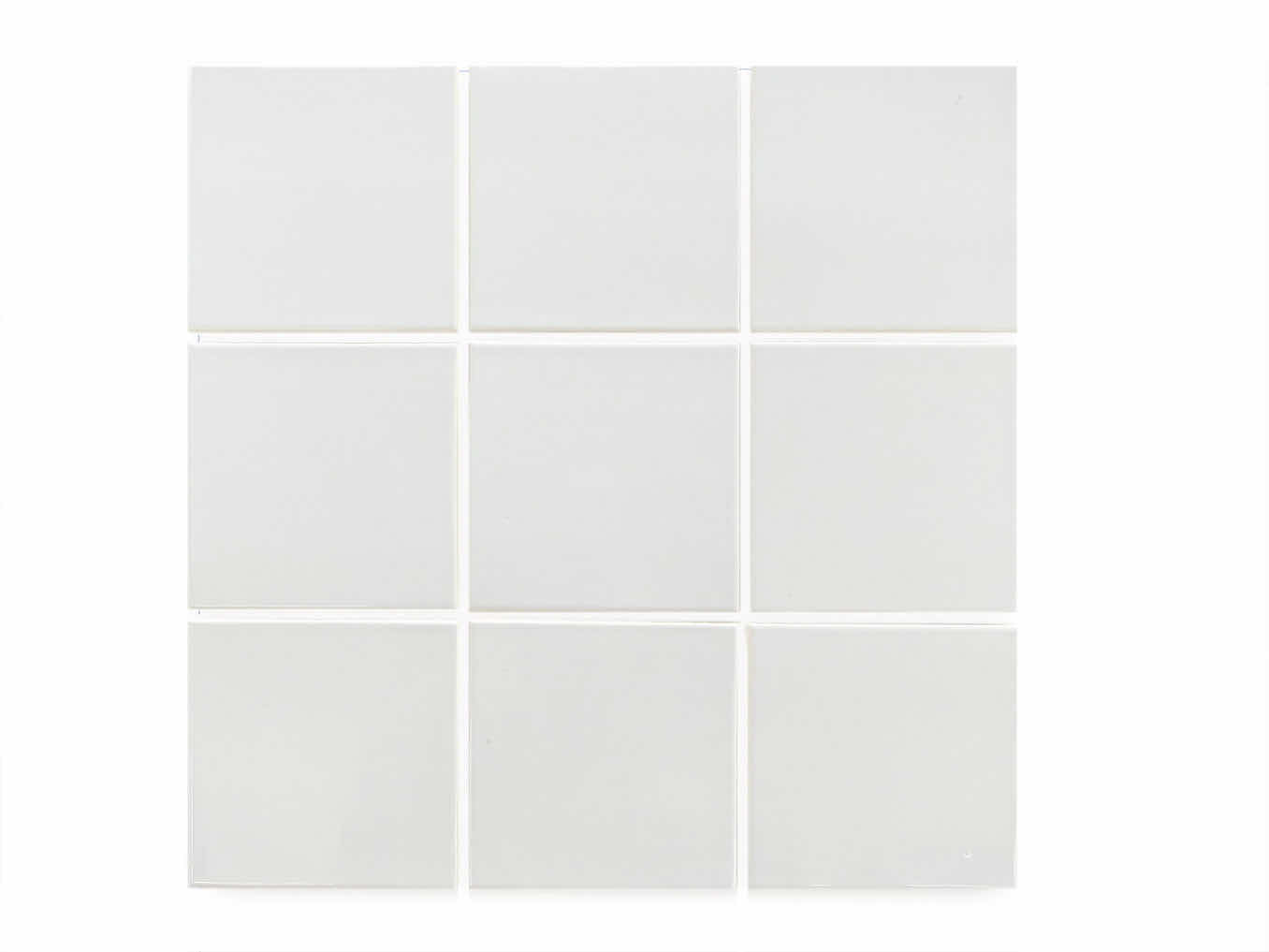 Photo 1 of SUBWAY TILE GREY FINISH GLOSS CERAMIC WALL TILE 4” X 4” (100PC PER CASE/27CASES APPROX 2,700PC TOTAL) READ NOTES