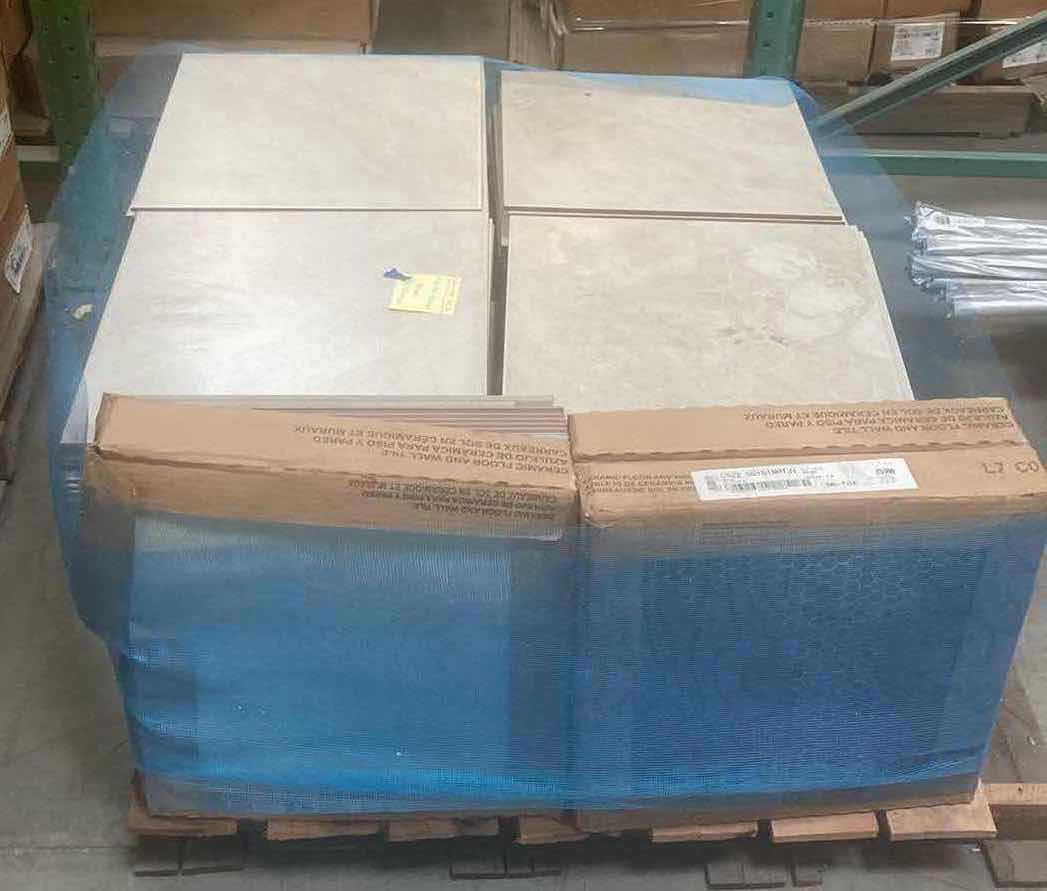 Photo 1 of DALTILE CHOICE FAIR FINISH CERAMIC TILE 18” X 18” (19.62SQFT PER CASE/22CASES APPROX 431.64SQFT TOTAL) READ NOTES