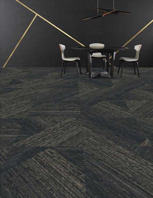 Photo 1 of SHAW ALCHEMY COLOSSAL BISMUTH FINISH GLUE DOWN CARPET TILE 24” X 24” (48SQFT PER CASE/2CASES APPROX 96SQFT TOTAL)