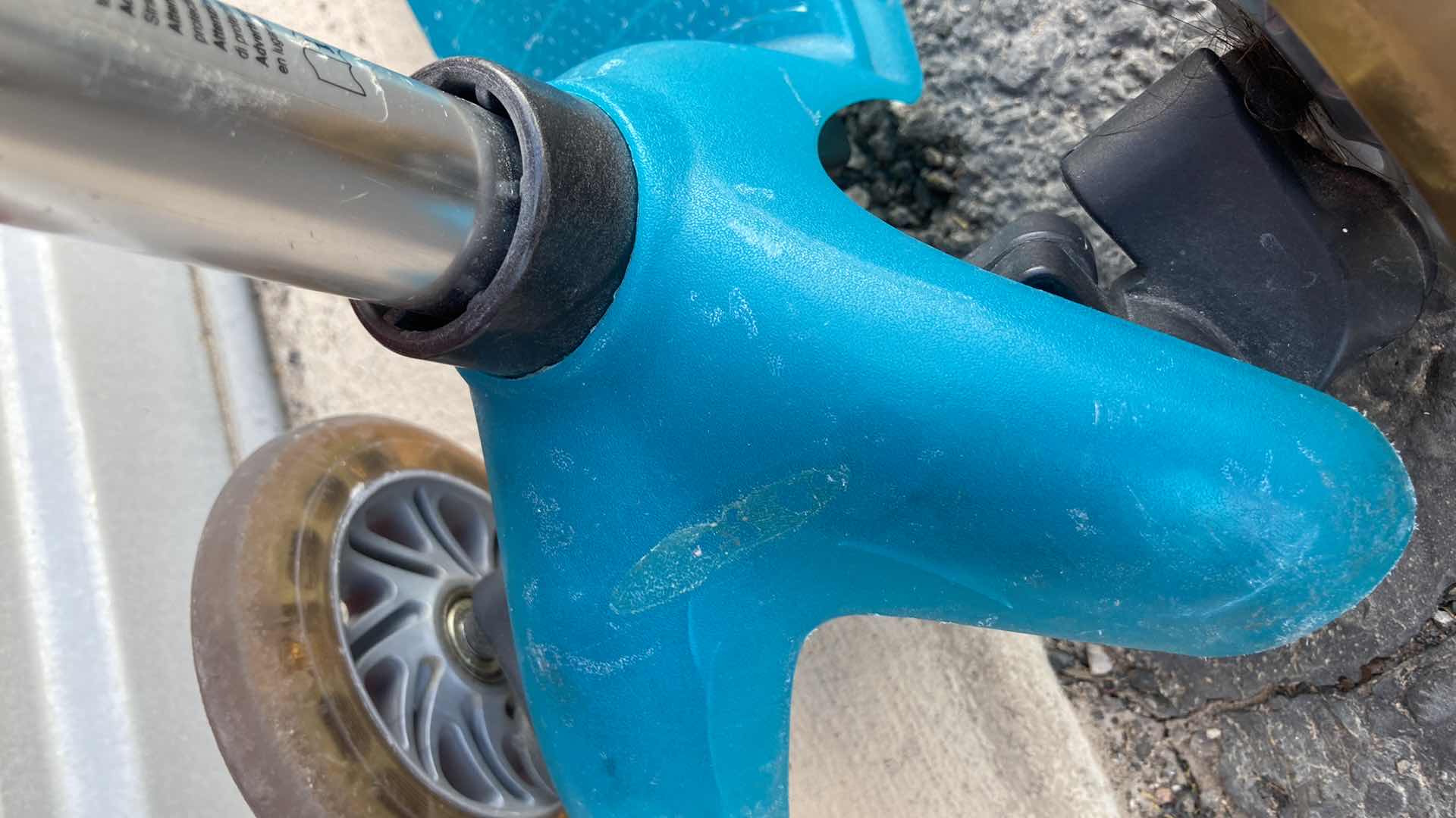 Photo 1 of MINI MICRO BLUE BOY KICKBOARD 3-WHEEL SCOOTER (AGES 2-5)