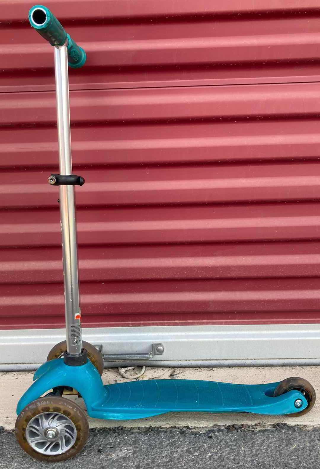Photo 1 of MINI MICRO BLUE BOY KICKBOARD 3-WHEEL SCOOTER (AGES 2-5)