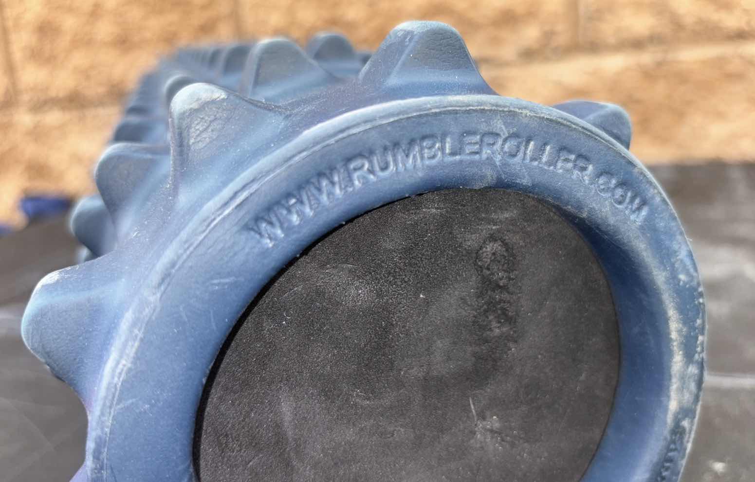 Photo 1 of 31” RUMBLE ROLLER, EXTRA FIRM TEXTURED MUSCLE FOAM ROLLER