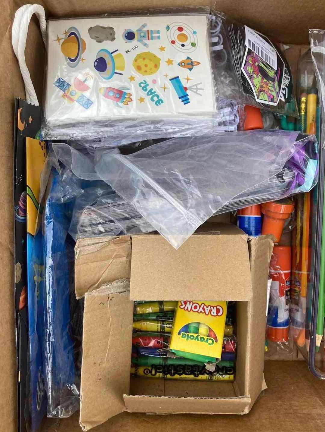 Photo 1 of CONTENTS OF BOX- ARTS & CRAFTS ACCESSORIES