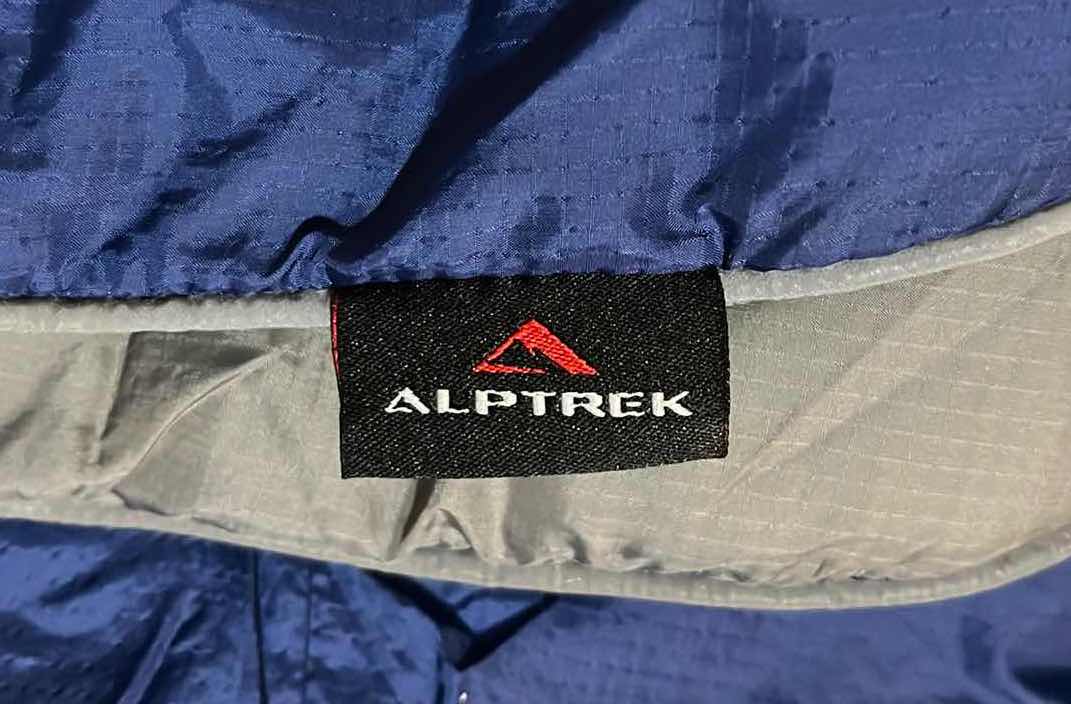 Photo 1 of ALPTREK BLUE WATER RESISTANT CAMPING BLANKET 56” X 68”