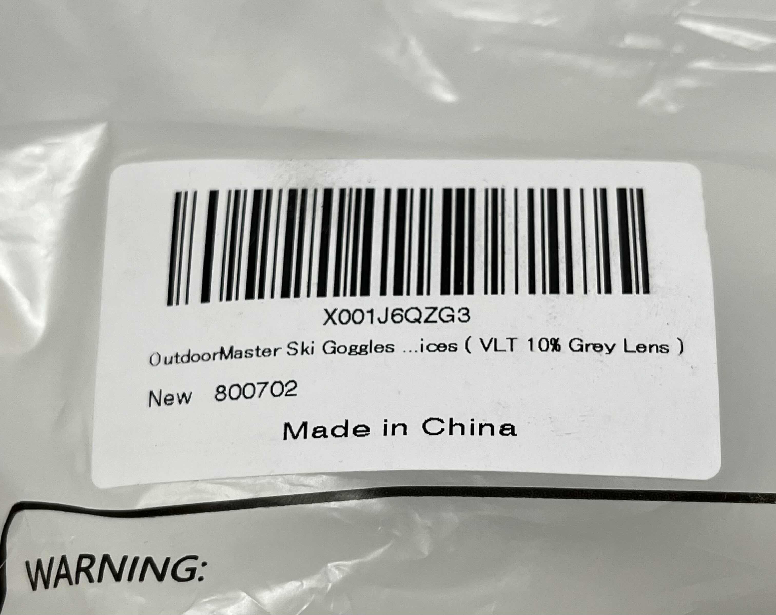 Photo 1 of NEW OUTDOOR MASTER PRO GRAY REPLACEMENT LENS ONLY W SLEEVE CASE