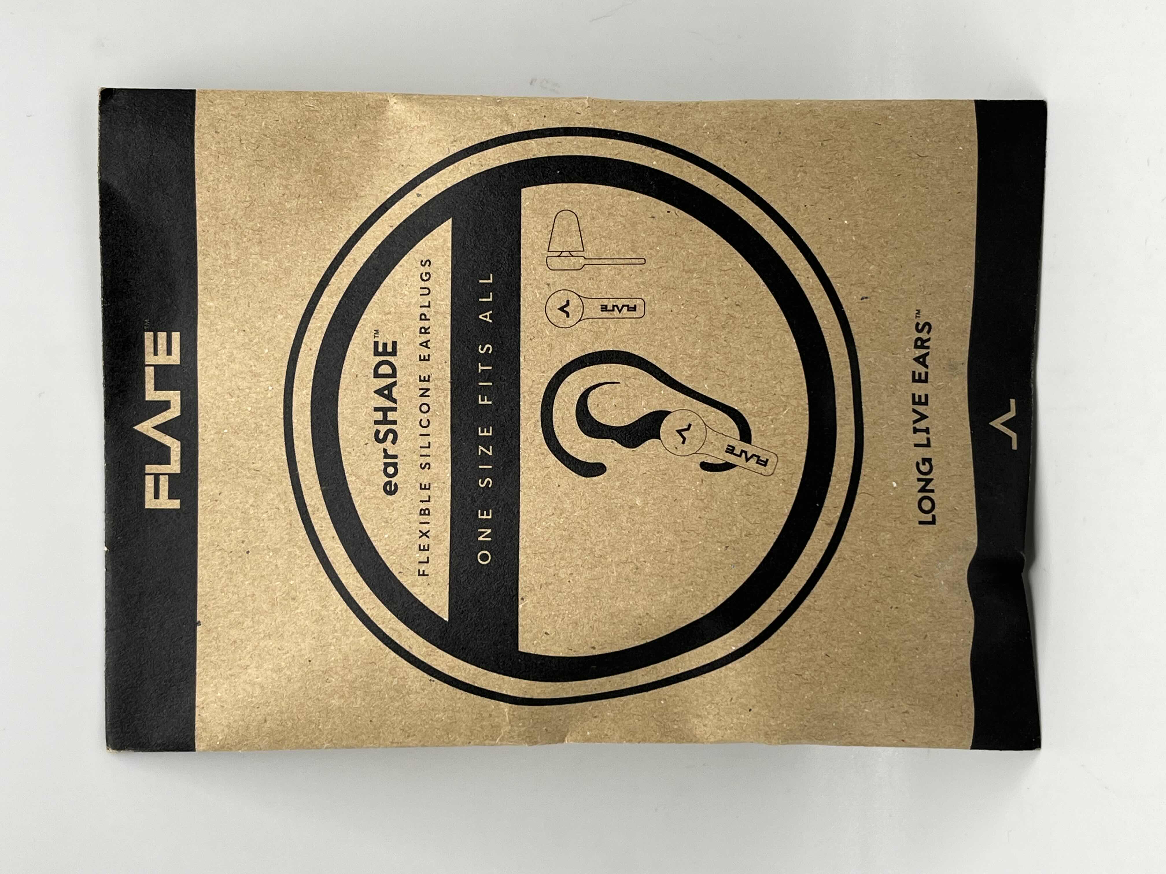 Photo 1 of FLARE EAR SHADE OLIVE DRAB FLEXIBLE SILICONE EARPLUGS ADULT ONE SIZE 1 PAIR